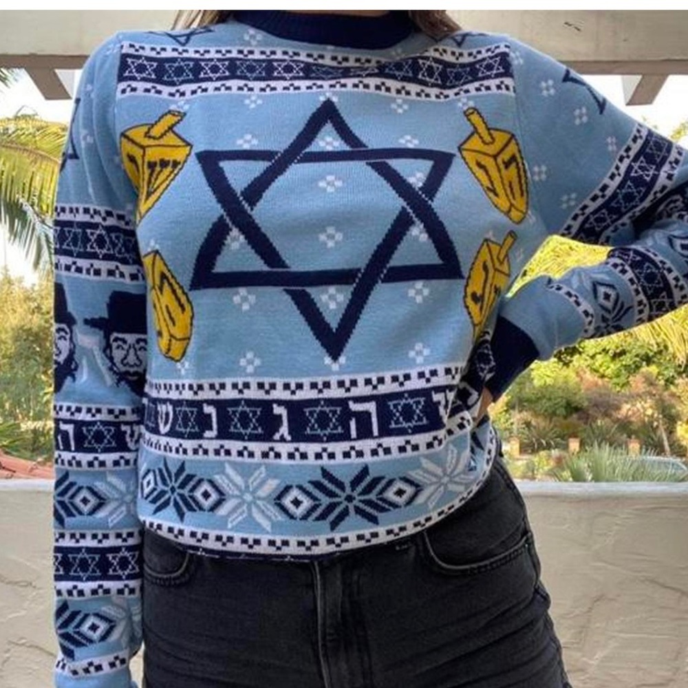 Hanukkah “ugly sweater”